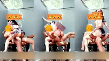 ABG Seragam Sekolah SMA Goyang Manja Hot poster